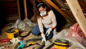 affordable diy techniques for asbestos removal