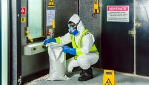 minimize risks during asbestos removal