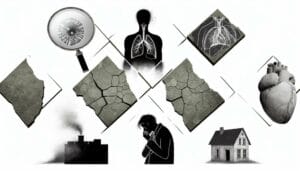the health consequences of previous asbestos use